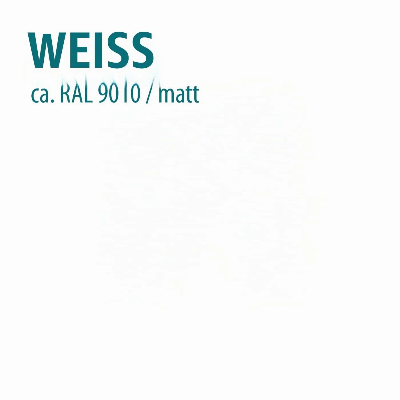 BAUFIX Express Deckfarbe Weiß Matt 2,5 L Wetterschutz