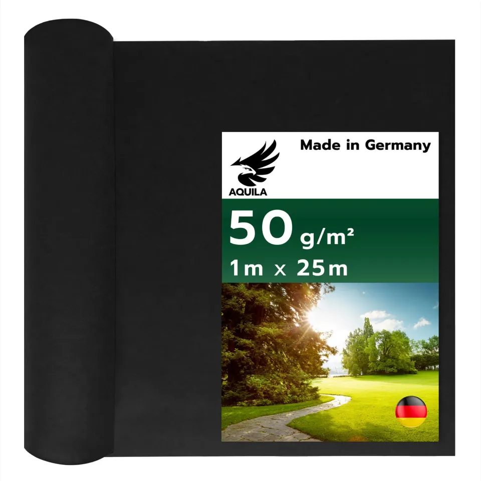 Aquila Profi Unkrautvlies 1x25 m 50 g/m² wasserdurchlässig