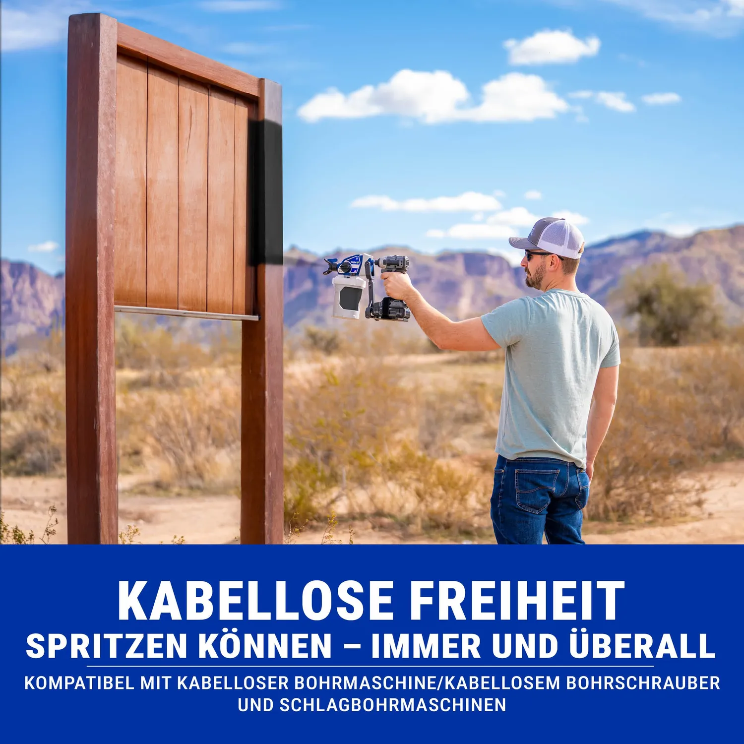 Graco TrueCoat 360 26D361 Akku-Spritzgerät Cordless Connect