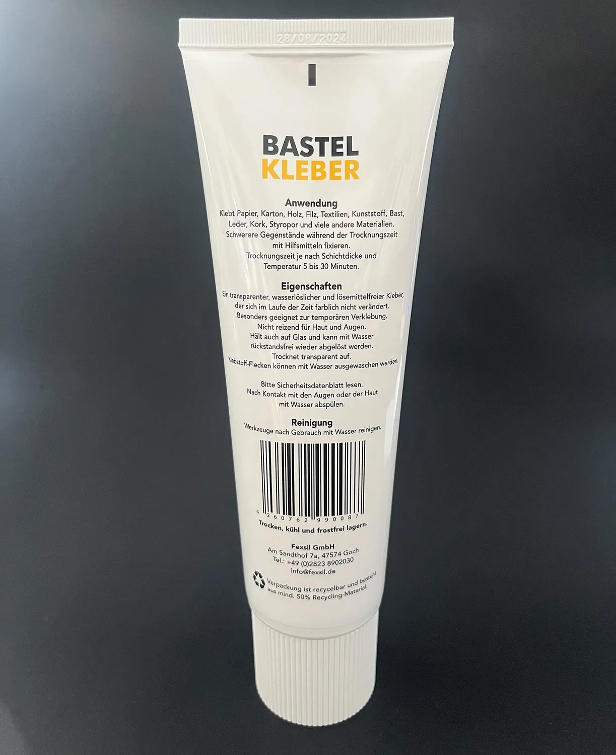 FEXSIL Bastelkleber transparent lösemittelfrei Kinder