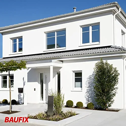BAUFIX Fassadenfarbe Plus Weiss Seidenmatt 10 L