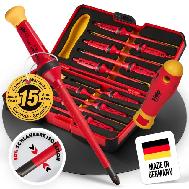 ORGAFLIX Premium VDE Schraubendreher-Set 12-teilig
