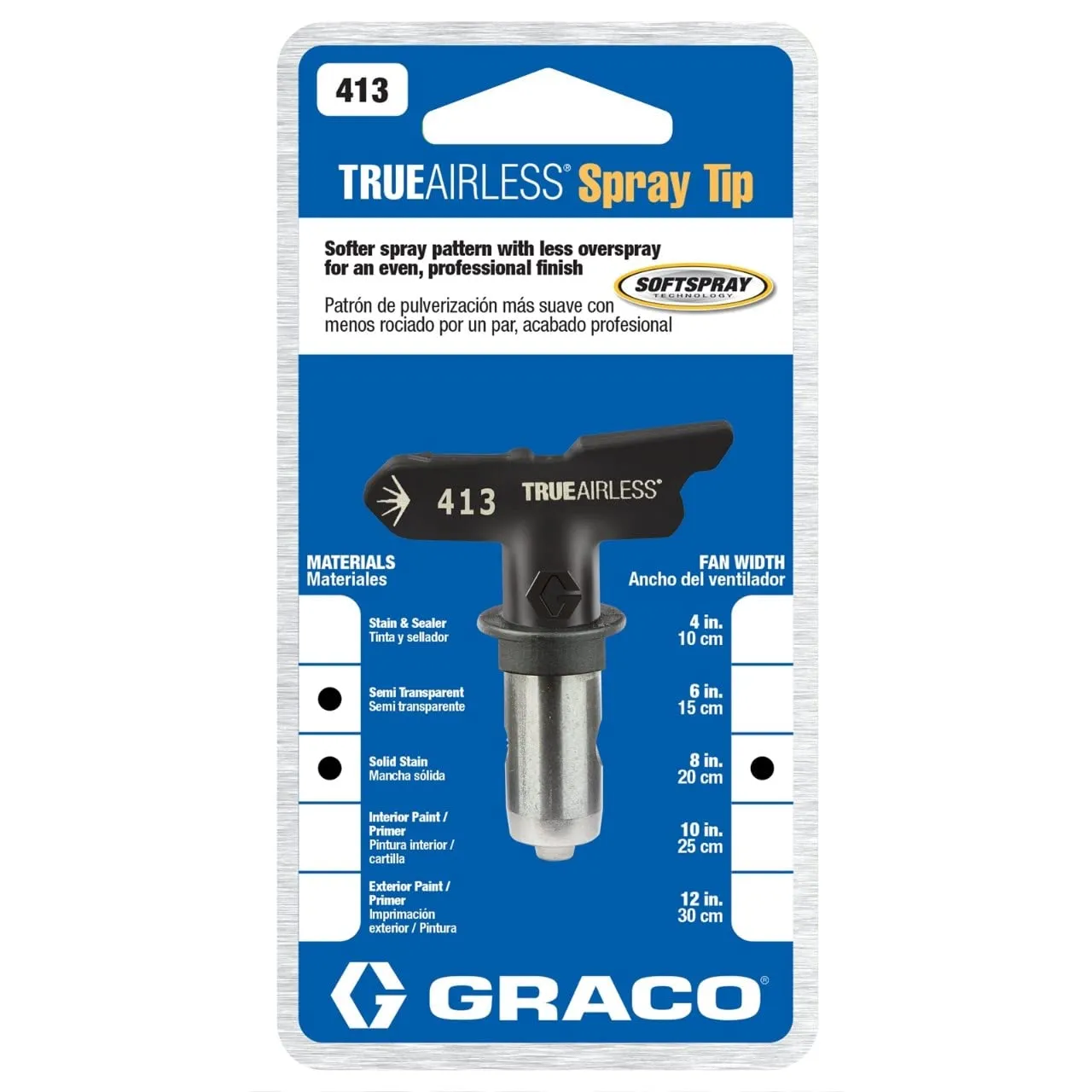 Graco TrueAirless TRA413 Airless-Düse 0,013 Zoll