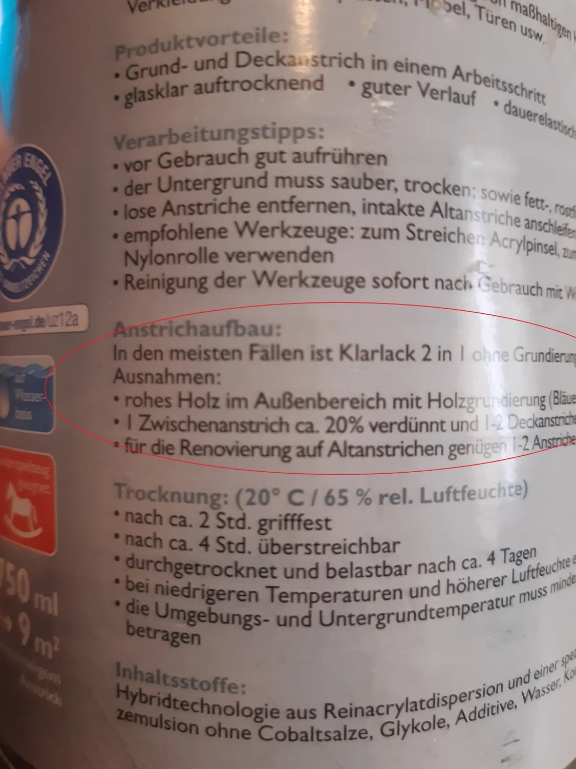 Wilckens 2in1 Klarlack glänzend farblos 375 ml