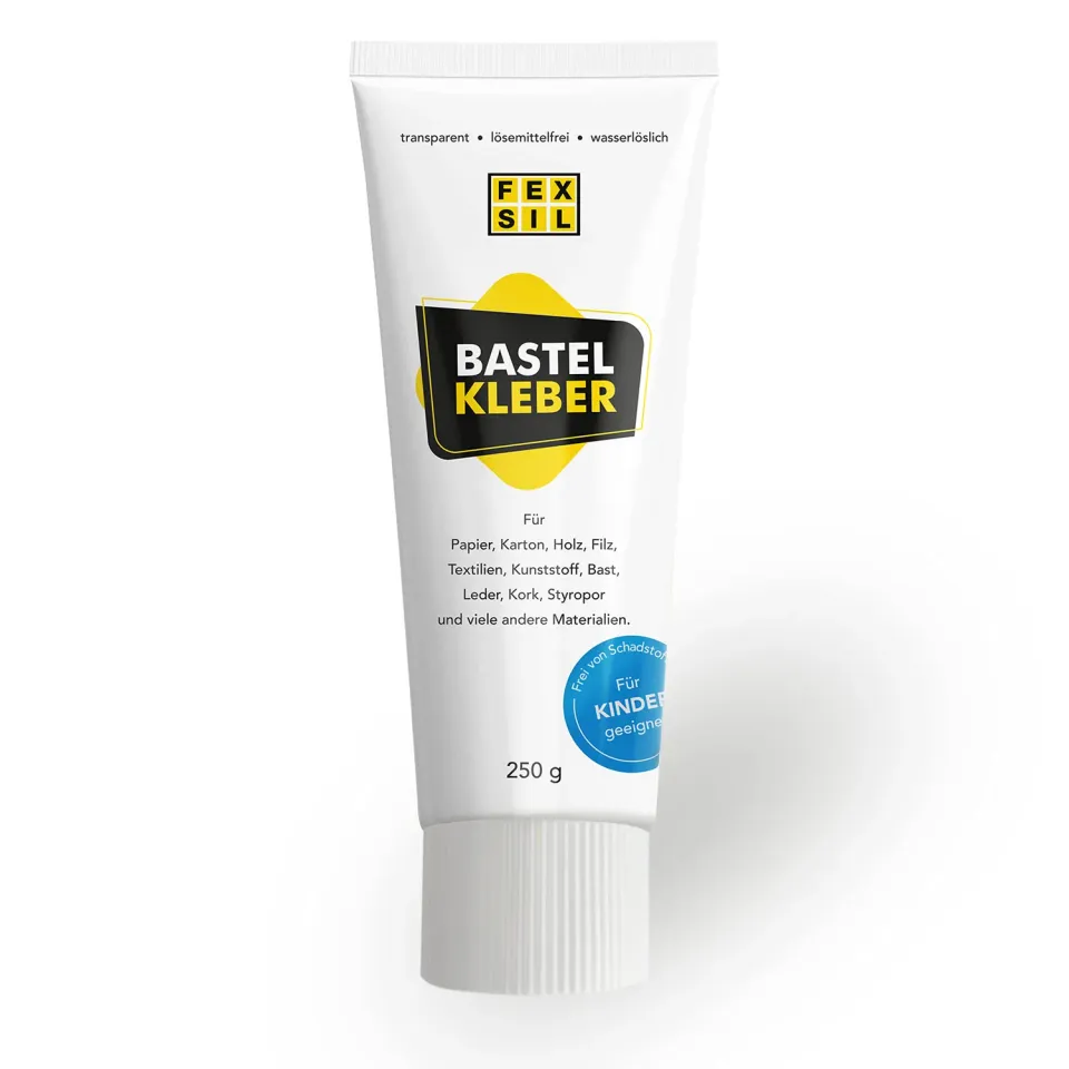 FEXSIL Bastelkleber transparent lösemittelfrei Kinder