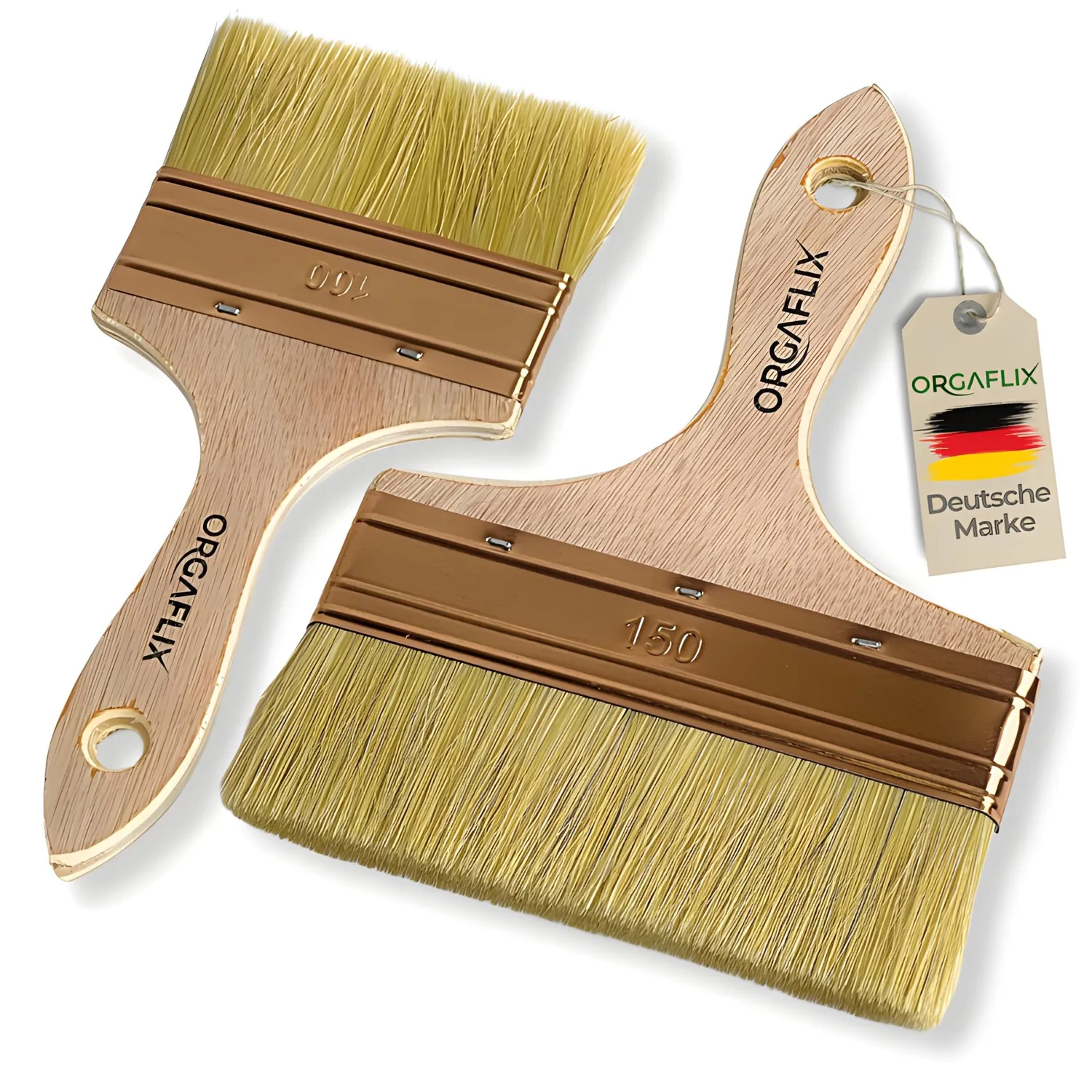 ORGAFLIX Lackierset 10-tlg Farbroller Set für Lacke