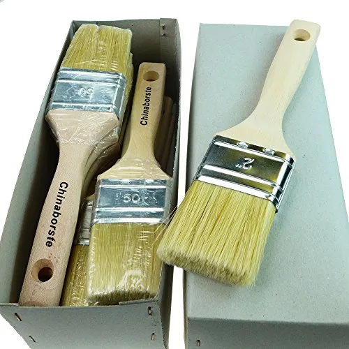ROTIX Flachpinsel 50mm 6er Set Kunstborste Lack