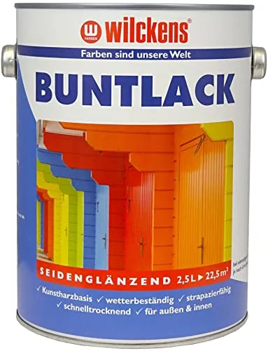 Wilckens Buntlack Kunstharzlack 2,5 L RAL 9010