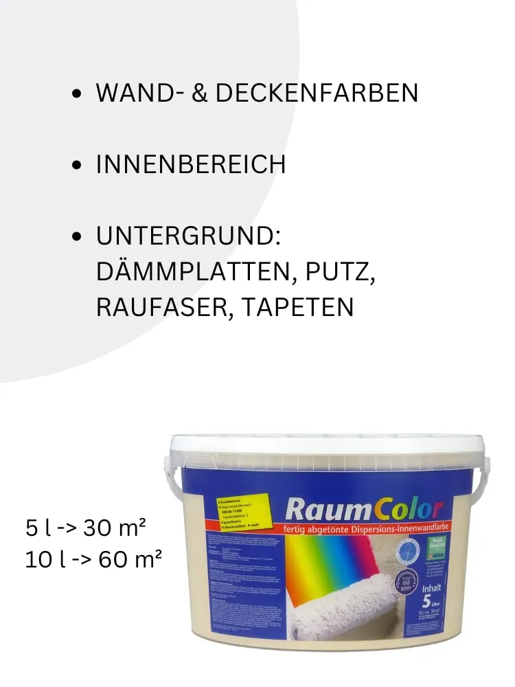 Wilckens Raumcolor matt Basaltgrau 5 l innen