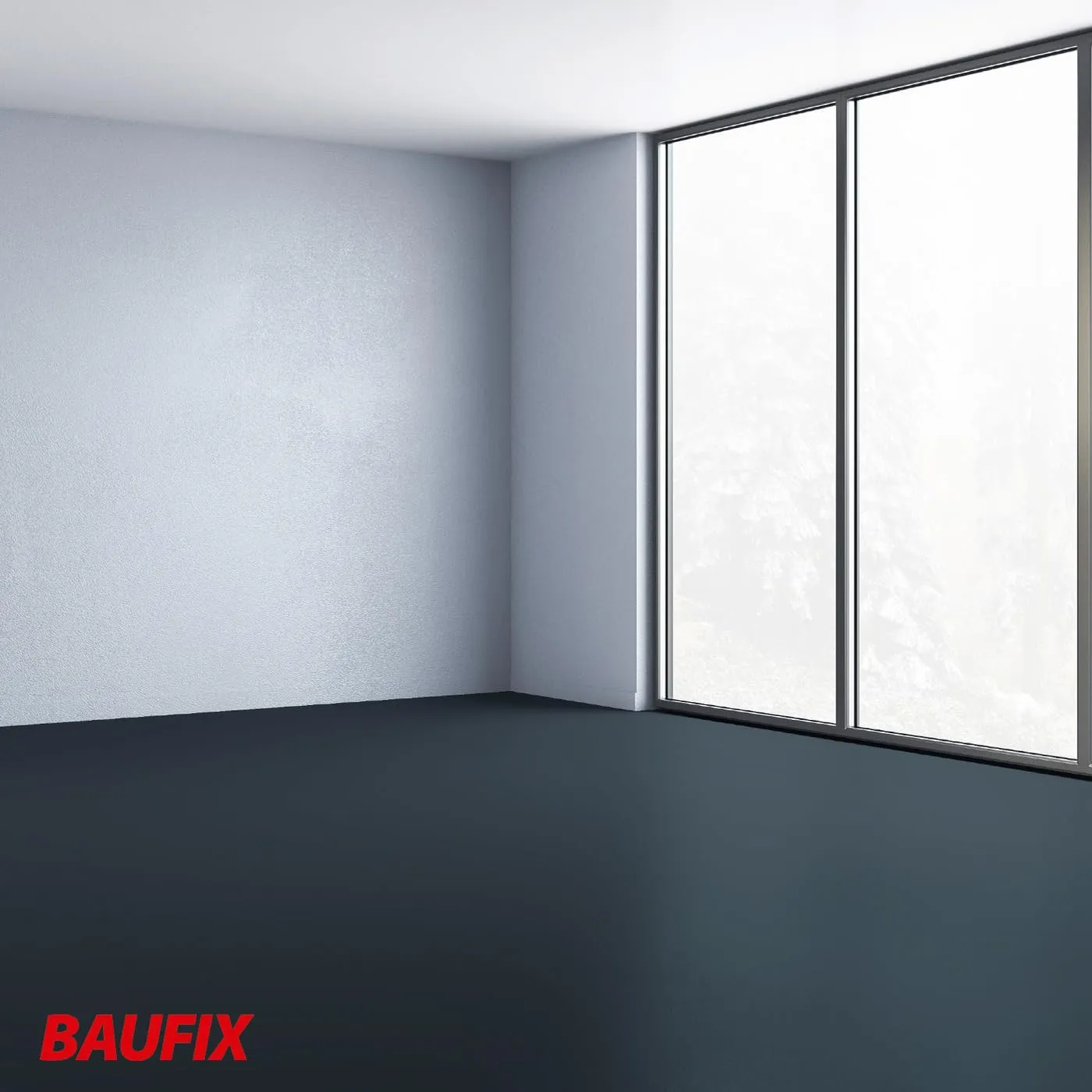 BAUFIX Boden-Flüssigkunststoff anthrazitgrau matt 5L
