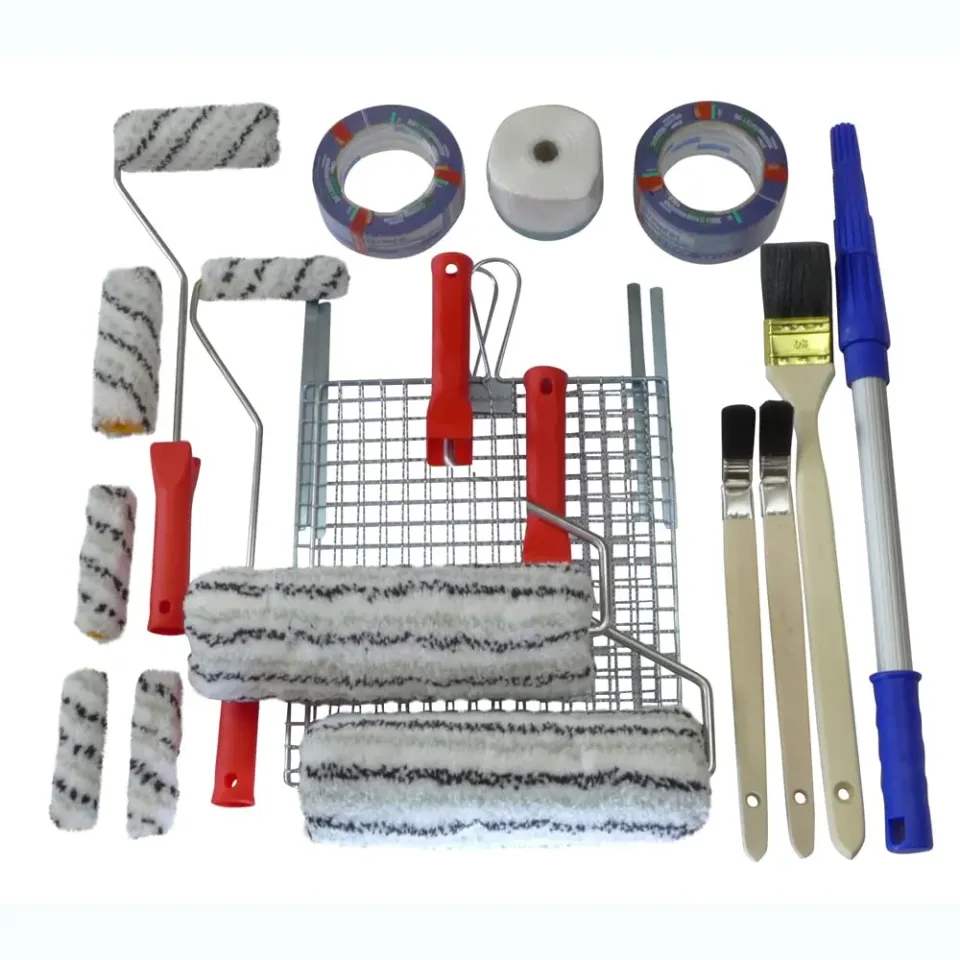 ROTIX Fassade Streichen Set 22-teilig Roller Teleskopstange