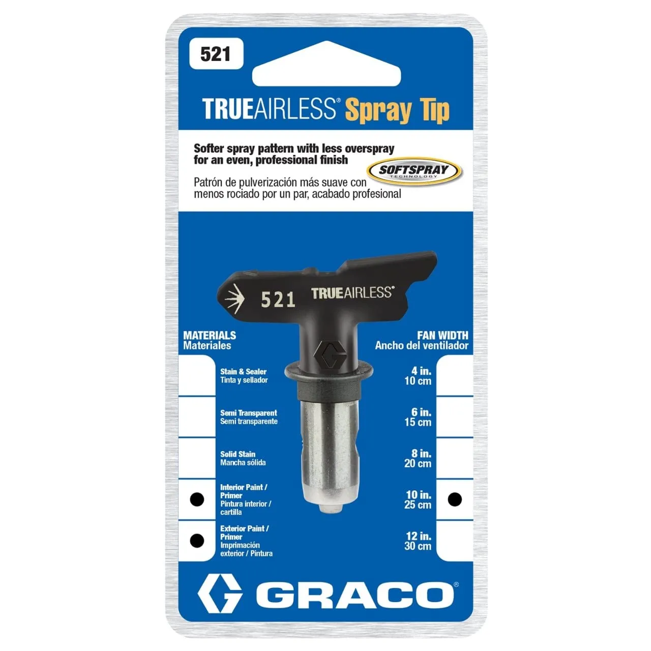 Graco TrueAirless TRA521 Düse 521 0,021 Zoll