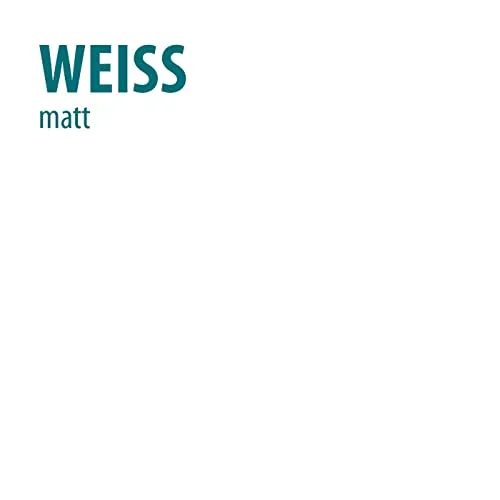 BAUFIX Maler-Raumweiß Wandfarbe matt weiß 10 Liter deckend