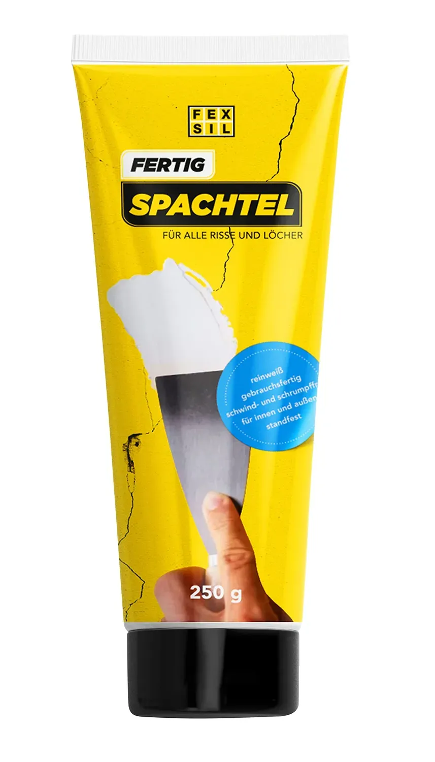 FEXSIL Fertigspachtel Reparaturspachtel 250 g weiß