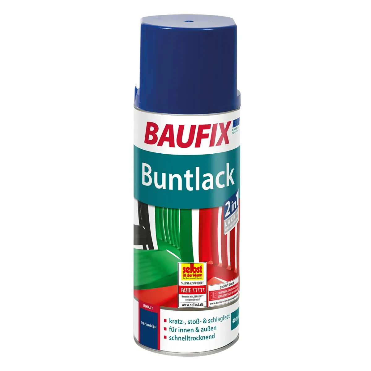 BAUFIX Buntlack Sprühlack rapsgelb 400ml glänzend