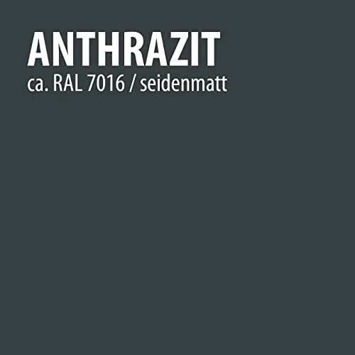 BAUFIX Buntlack anthrazit seidenmatt 1 Liter wetterfest