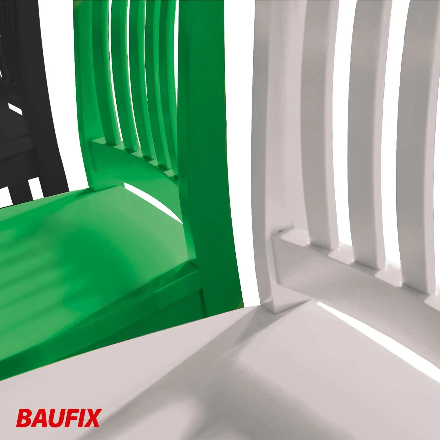 BAUFIX Buntlack Lackfarbe weiß seidenmatt 1 Liter