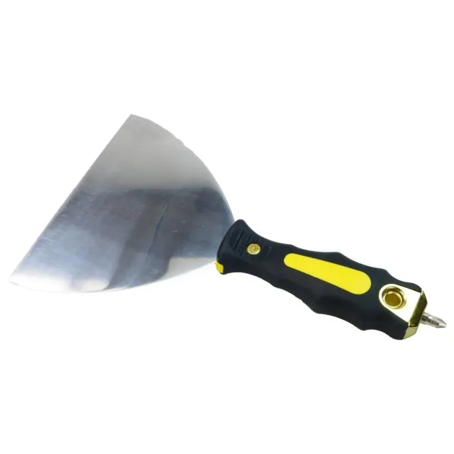 ROTIX Breitspachtel Edelstahl 15cm Softgrip Flächenspachtel