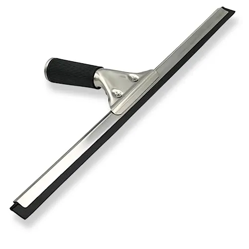 ORGAFLIX Profi Fensterabzieher Edelstahl 45cm Hard Gummi