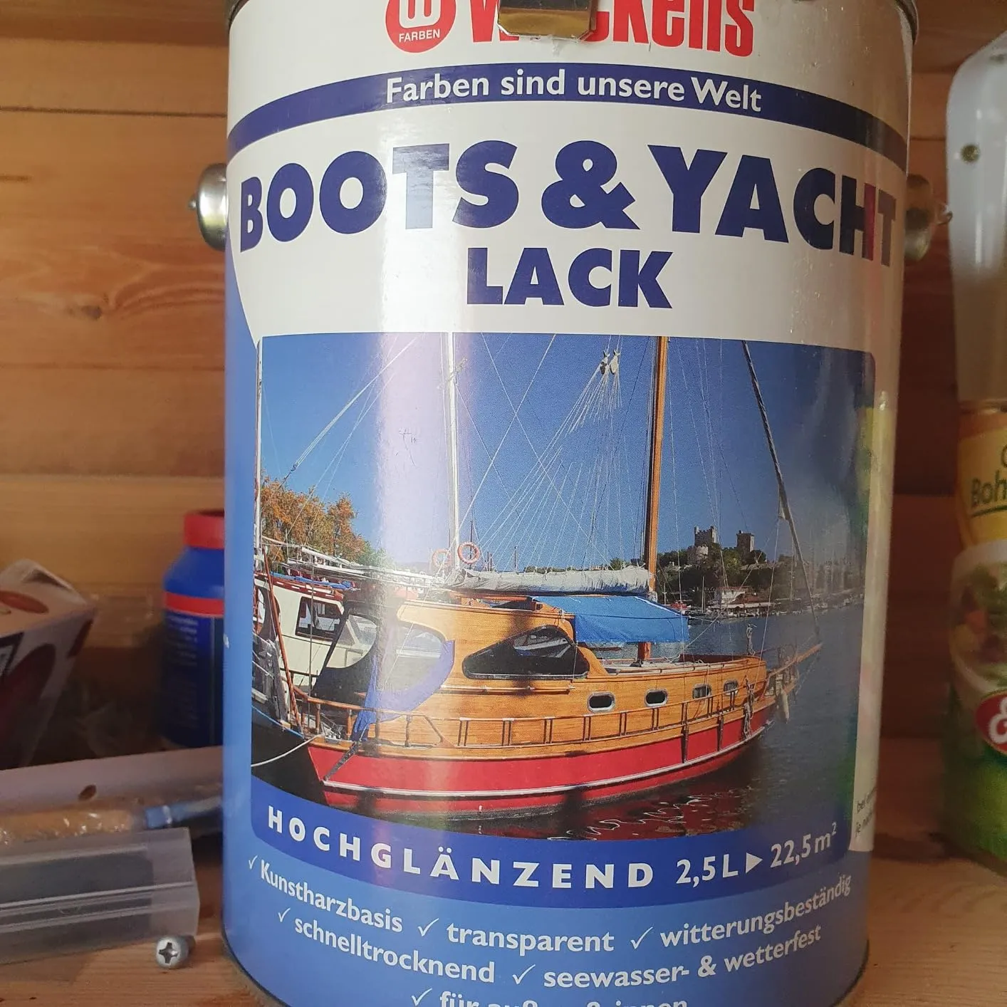 Wilckens Boots- & Yachtlack Klarlack 2x 2,5 L hochglänzend