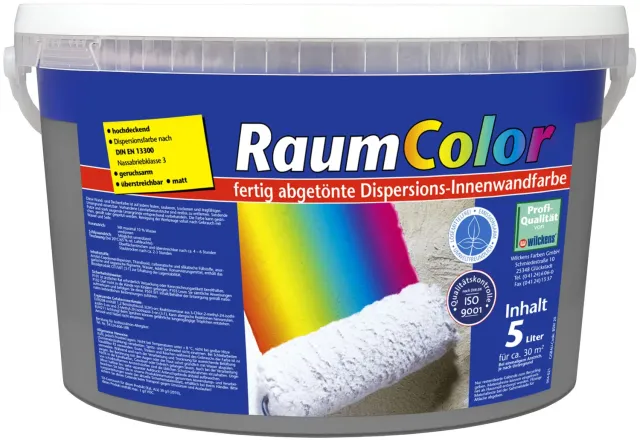 Wilckens Raumcolor matt Basaltgrau 5 l innen